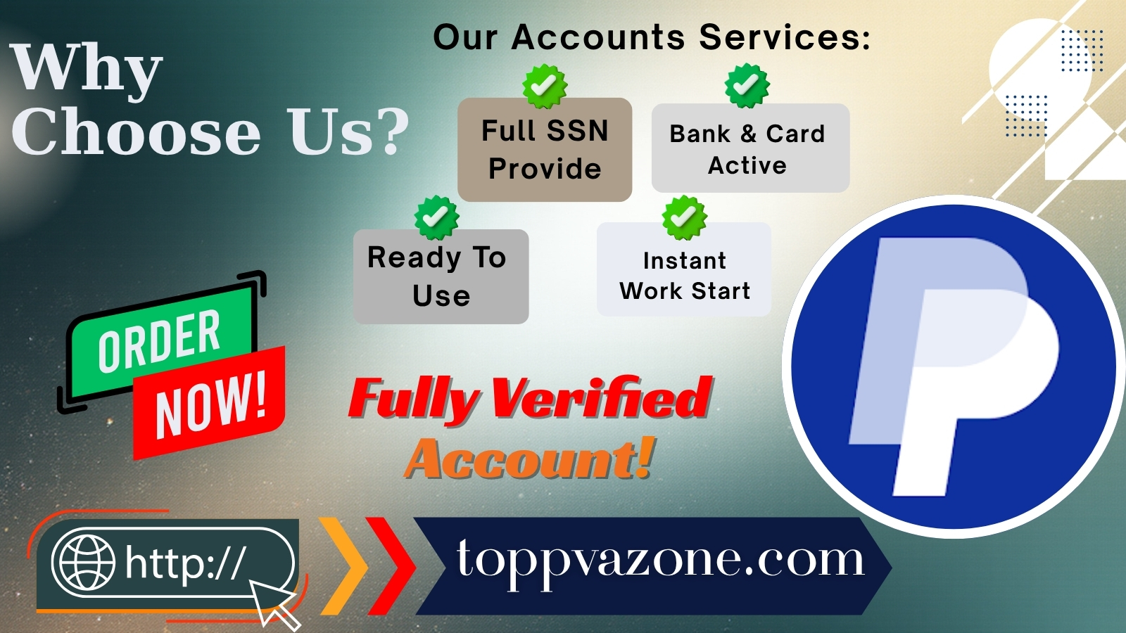 Verified paypal Accounts